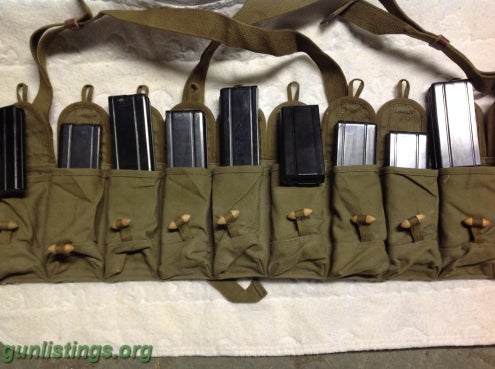 Accessories 10-M1 Carbine Magazines & Bandolier