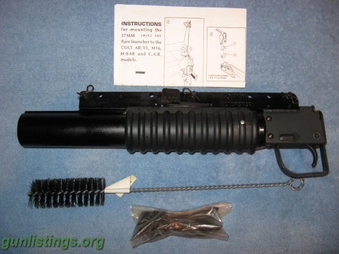 Accessories 37MM Flare Launcher For AR15 H Bar