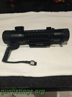 Accessories Barska Electro Sight Scope With Green Laser
