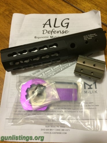 Accessories ALG Defense AR15 Handguard/rail