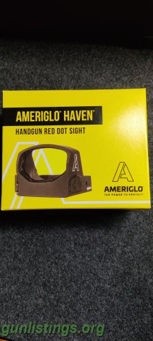 Accessories Ameriglo Haven 3.5 MOA RMR Footprint Brand New