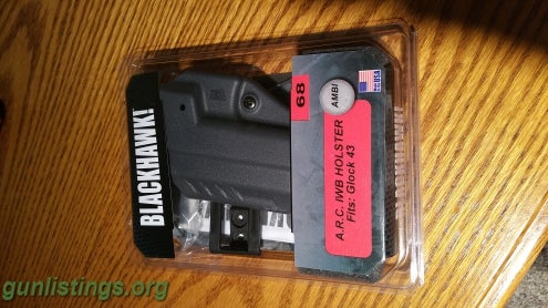 Accessories Blackhawk IWB Holster For Glock 43