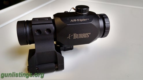 Accessories Burris 3x Magnifier & Larue FTS Mount