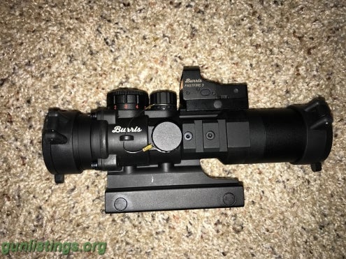 Accessories Burris AR-332 With Fastfire III Red Dot Sight Kit