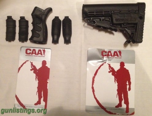 Accessories CAA M16/AR15 BUTTSTOCK & PISTOL GRIP