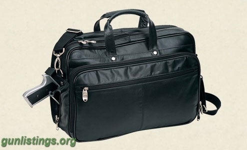 Accessories Executive Holstered Computer Briefcase