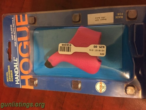 Accessories Hogue Grip - Ruger LCP .380 - Pink - New