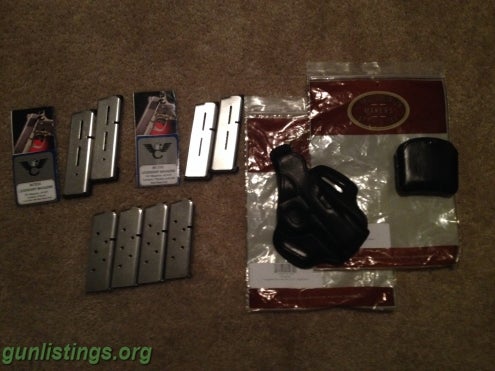 Accessories Kimber Ultra Mags, Holster, And Mag Pouch