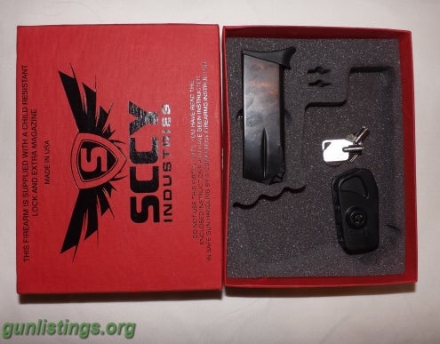 Accessories SCCY Pistol Original Box For A 9MM Pistol