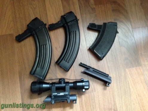 Accessories SKS Mags And Scope Mounts