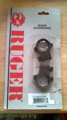 Accessories New Two Sets Of Ruger Scope Rings