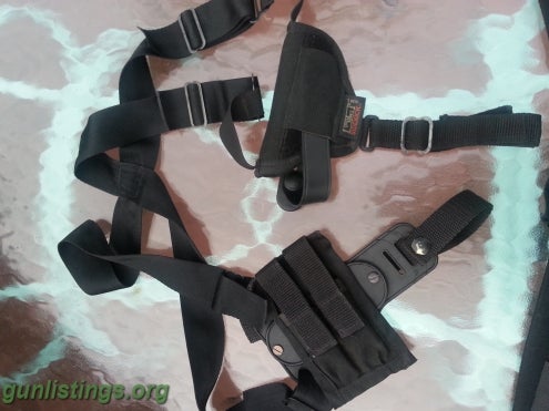 Accessories Two Shoulder Holsters