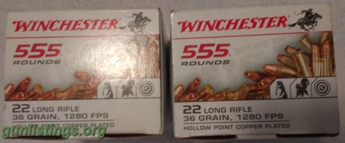 Ammo 22 LR - 1,370 Rounds Available