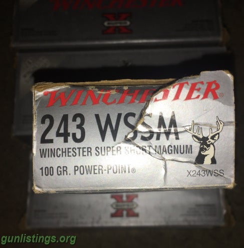 Ammo 243 WSSM Winchester Ammo