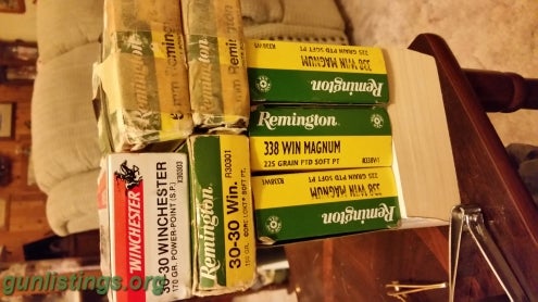Ammo 30-30 And 6mm Ammo