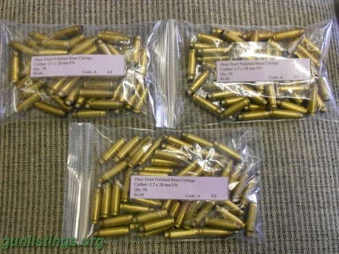 Ammo 5.7 X 28 Mm FN Ammunition Brass