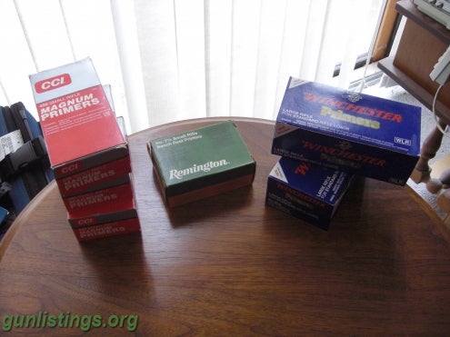 Ammo 6 Boxes Of 1000 Rifle Primers-