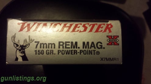 Ammo 7mm REM MAG 150 GR POWER POINT