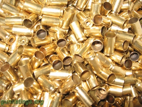 Ammo 9mm Luger Once Fired Brass