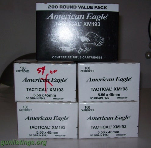 Ammo American Eagle 5.56