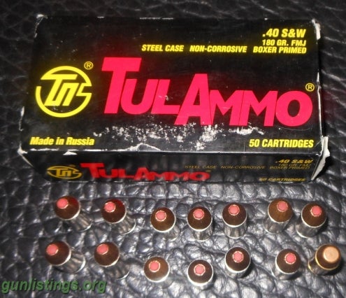 Ammo AMMO  40 Cal