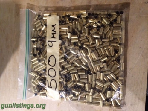 Ammo For Sale/Trade: Once Fired 9mm WCC Brass