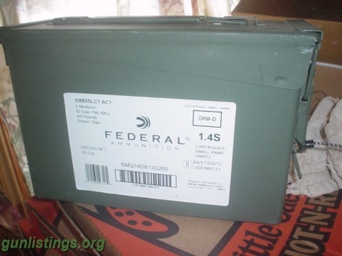 Ammo For Trade: Federal M855/ss109 Ap Ammo