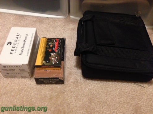 Ammo Hard Carrying Case With Ammo!