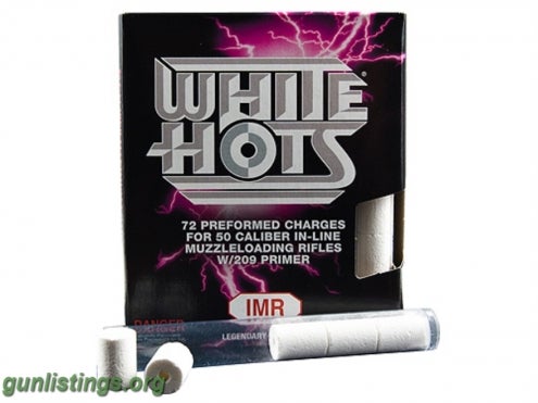 Ammo IMR White Hots Black Powder