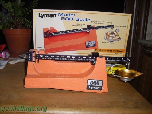 Ammo LYMAN MODEL 500 SCALE