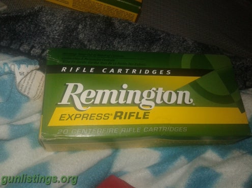 Ammo Remington 7.62Ã—39 20 Cartridges 125 Gr.