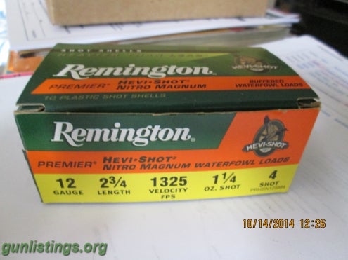 Ammo Remington Hevi-Shot 12ga