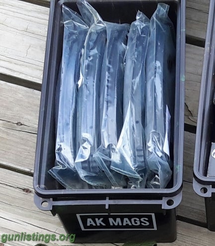 Ammo Steel Bulgarian AK Mags And 7.62x39 Ammo