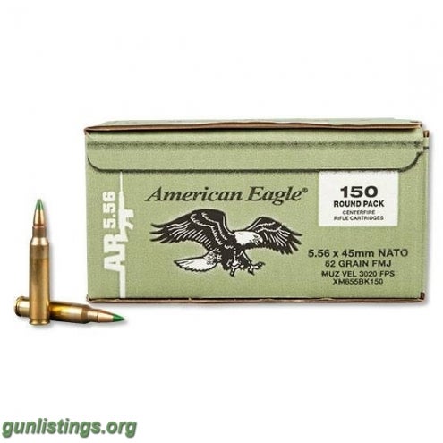 Ammo Want To Buy: 5.56 62gr Ap Ammo Selling For .37 Cents A
