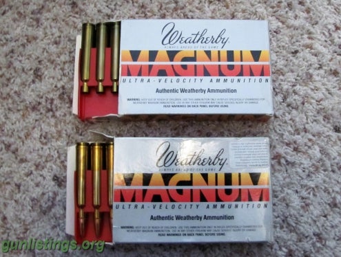 Ammo Weatherby 165gr 300 Weatherby Magnum Ammo And Brass