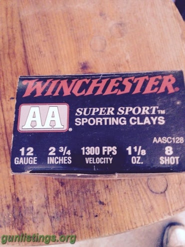 Ammo Win. AA Sporting Clays Ammo