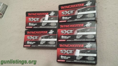 Ammo Winchester 9mm Hollow Point Ammunition