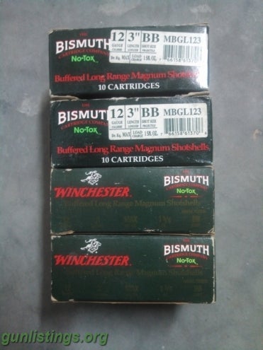Ammo Winchester 12 Gauge Bismuth