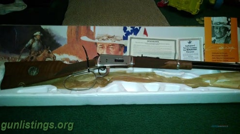 Collectibles John Wayne Winchester Commemorative Rifle 32-40