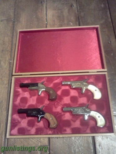 Collectibles BOXED SET OF 4 Derringer Butler .22s