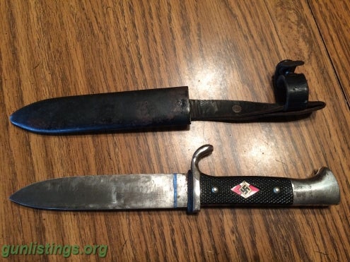 Collectibles German Hitler Youth Knife Dagger1935+-