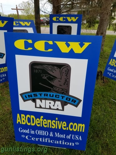Events YOUR  CCW-CHL  NRA Certification