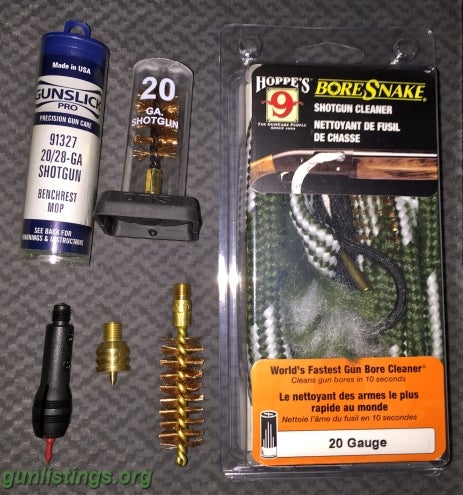 Misc 20 Gauge Cleaning Supplies