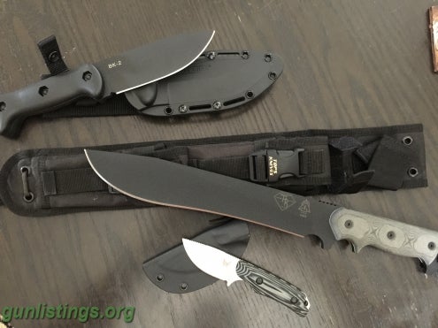 Misc Quality Knives - Tops , Benchmade , KaBar