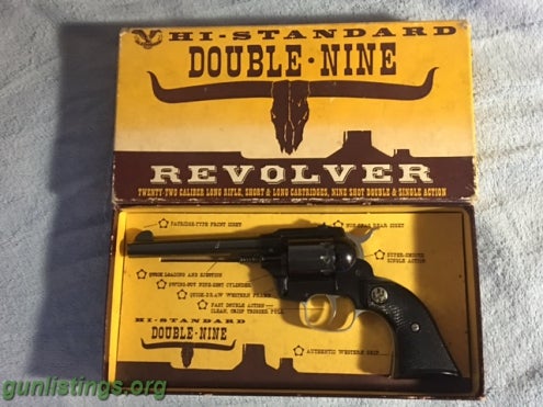 Pistols .22 , S,L,Long Rifle 9 Shot Western Style Revolver