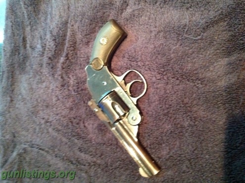 Pistols 1898 H&R .38 S&W Hammerless Revolver