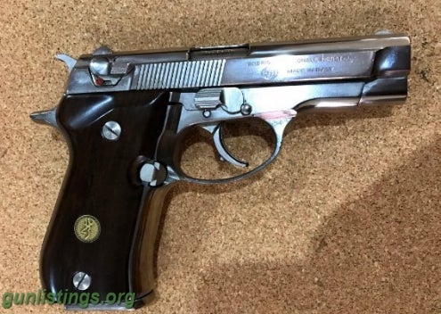 Pistols 1987 Browning BDA 380 Nickel (Italy)