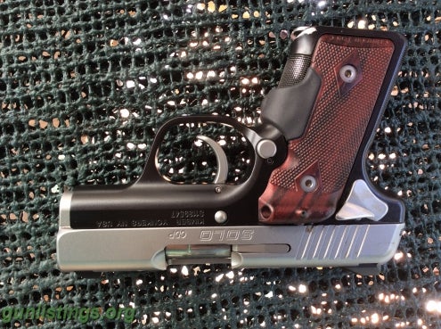 Pistols 9mm Kimber Solo CDP With Laser Grip