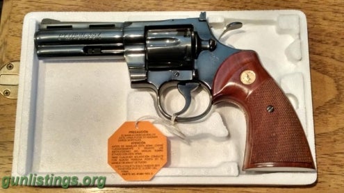 Pistols COLT PYTHON 1977 4 Inch - FN 5.7 Five Seven PS90 NIB