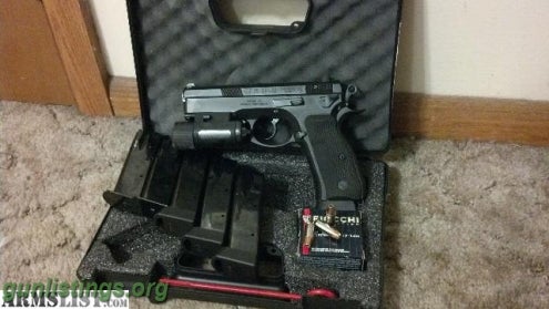 Pistols ### CZ SP01 Tactical M3x Light, 6 Mags, Ammo